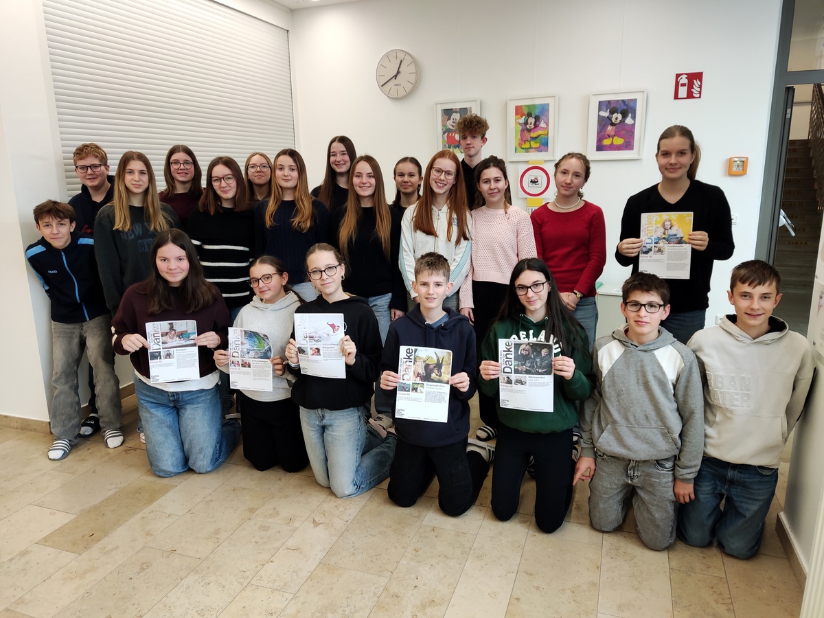 Klasse 4B – Gemeinsam für einen guten Zweck „Schenken mit Sinn“