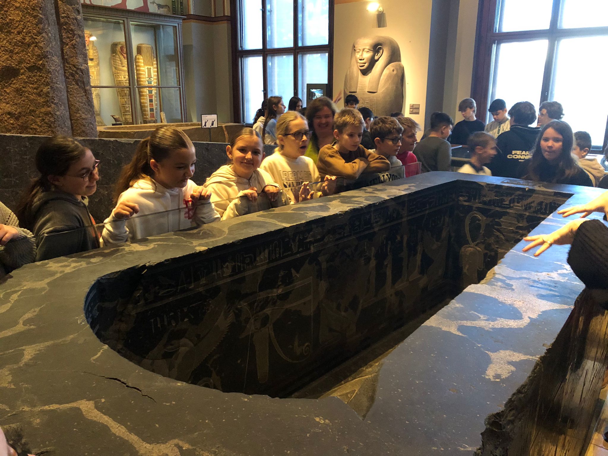 Exkursion der 2AB ins Kunsthistorische Museum: Ägyptisch-orientalische Sammlung
