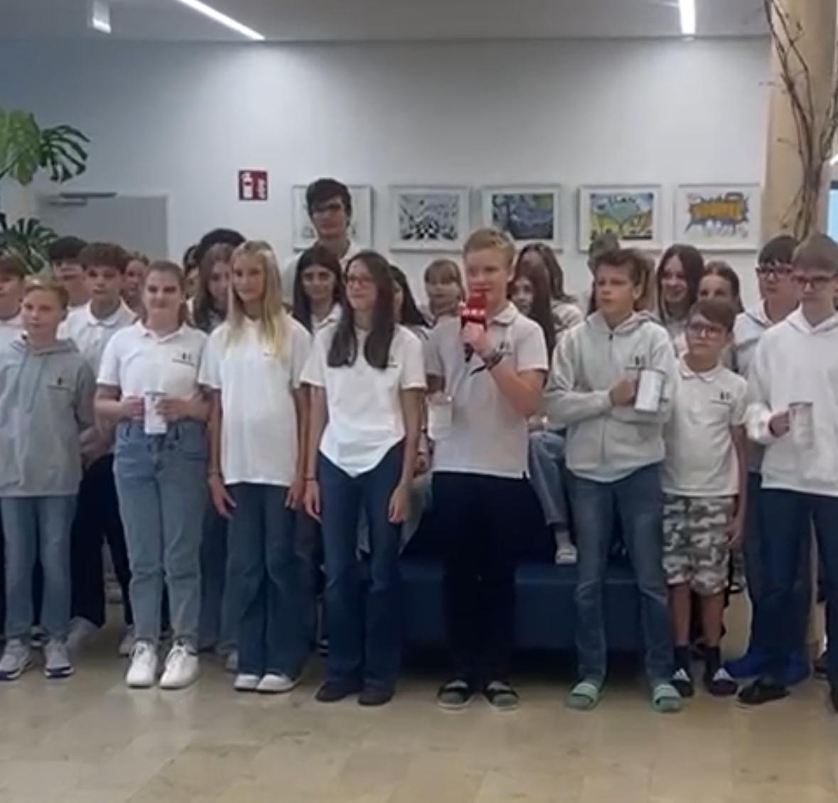 Kinderkrebshilfe Sammlung - ORF filmt mit...
