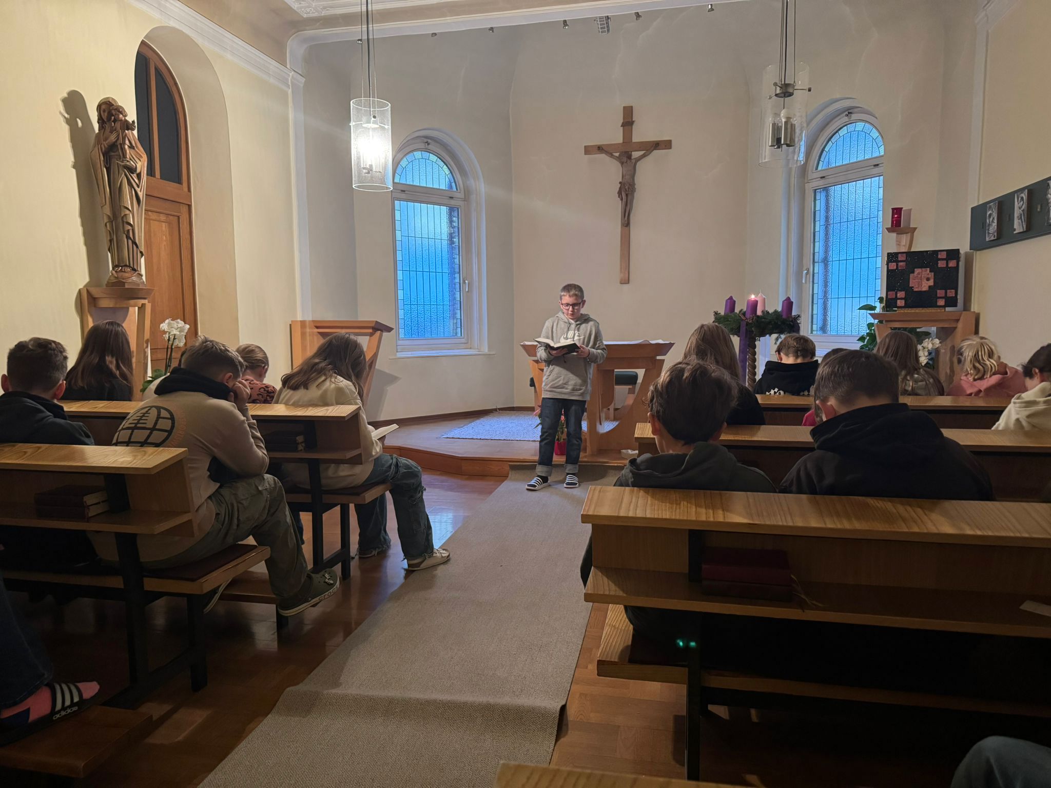 Advent in der Kapelle