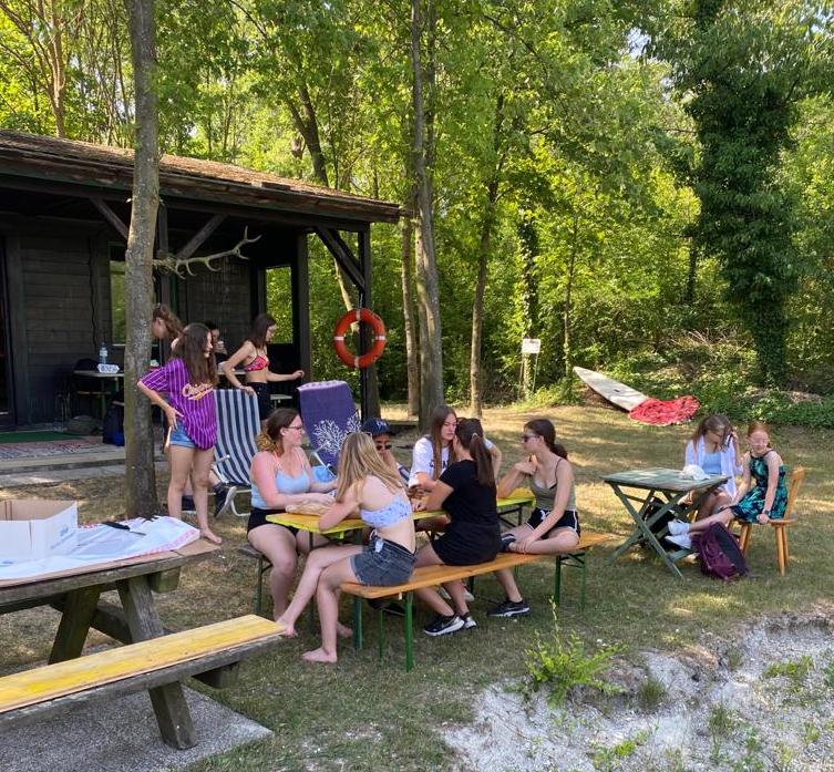 Abschlussparty der 4c in Wallern