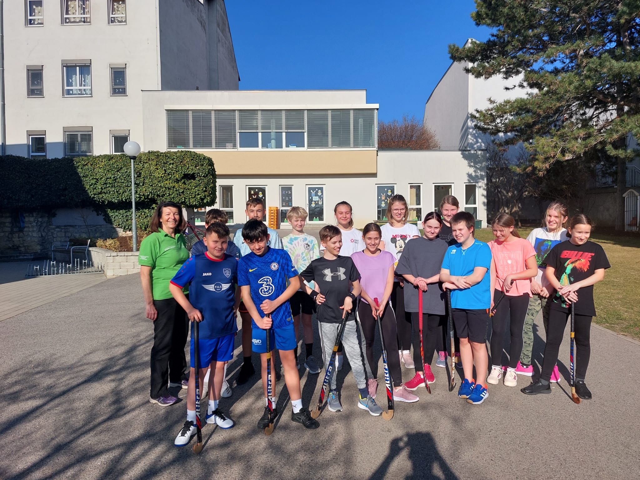 Hallen Hockey in der Klosterschule