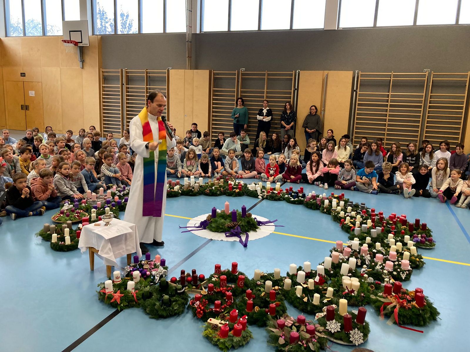 Adventkranzsegnung