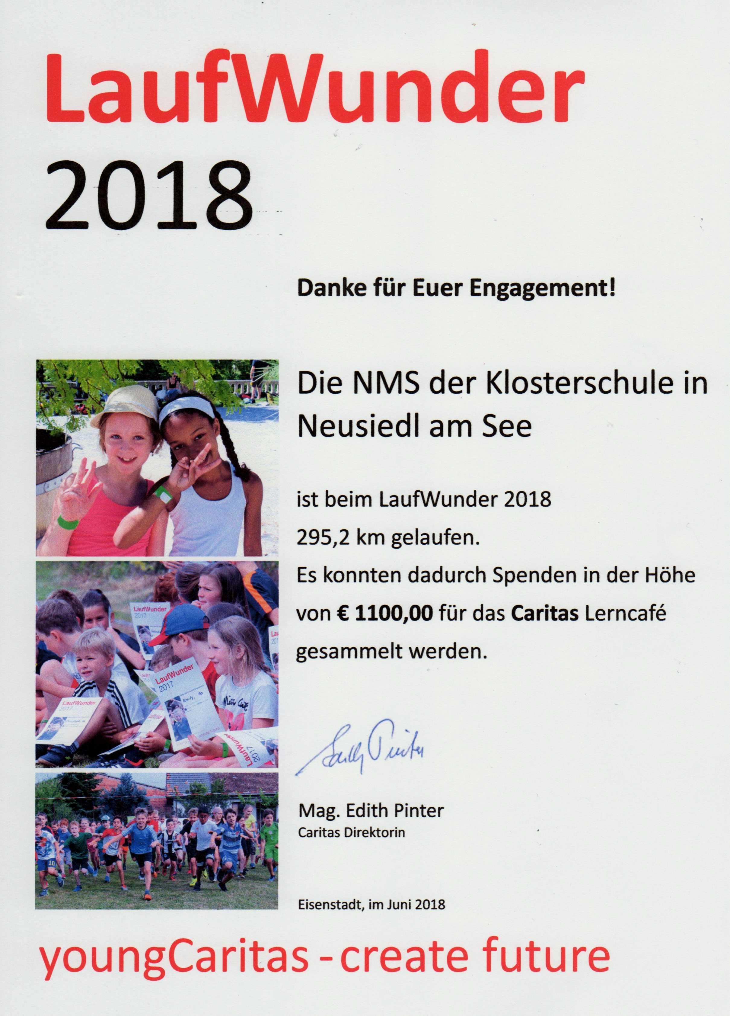 Caritas Lauf - ein schöner Erfolg